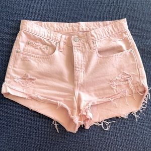NOBODY Denim Australia Distressed Short